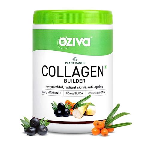 Amazon.com: OZIVA Plant Based Collagen Builder with Biotin